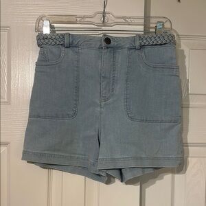 Women's Blue Denim Shorts